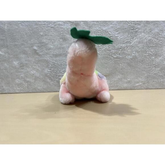 FLOMO Kids Pastel Plush Turtle Soft Stuffed Animal – 8” Felt Leaf Hat – Vintage - Picture 4 of 10